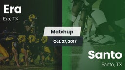 Matchup: Era vs. Santo  2017