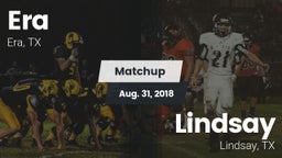 Matchup: Era vs. Lindsay  2018