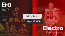 Matchup: Era vs. Electra  2018