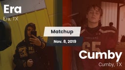 Matchup: Era vs. Cumby  2019