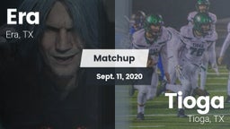 Matchup: Era vs. Tioga  2020