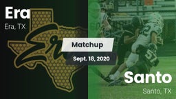 Matchup: Era vs. Santo  2020