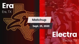 Matchup: Era vs. Electra  2020