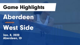 Aberdeen  vs West Side  Game Highlights - Jan. 8, 2020