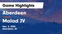 Aberdeen  vs Malad JV Game Highlights - Dec. 3, 2020