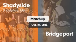 Matchup: Shadyside vs. Bridgeport 2016