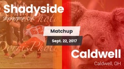 Matchup: Shadyside vs. Caldwell  2017