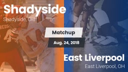 Matchup: Shadyside vs. East Liverpool  2018