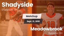 Matchup: Shadyside vs. Meadowbrook  2018