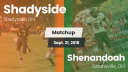 Matchup: Shadyside vs. Shenandoah  2018