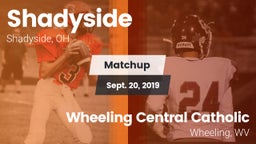 Matchup: Shadyside vs. Wheeling Central Catholic  2019