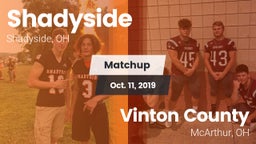 Matchup: Shadyside vs. Vinton County  2019