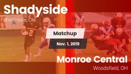 Matchup: Shadyside vs. Monroe Central  2019