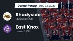 Recap: Shadyside  vs. East Knox  2020