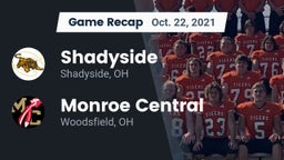 Recap: Shadyside  vs. Monroe Central  2021