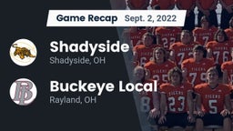 Recap: Shadyside  vs. Buckeye Local  2022