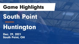 South Point  vs Huntington  Game Highlights - Dec. 29, 2021