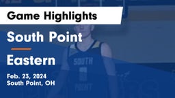 South Point  vs Eastern  Game Highlights - Feb. 23, 2024