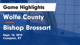 Wolfe County  vs Bishop Brossart Game Highlights - Sept. 14, 2019