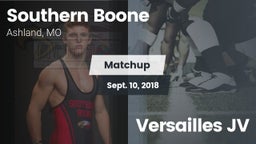 Matchup: Southern Boone vs. Versailles JV 2018