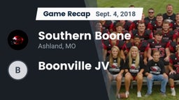 Recap: Southern Boone  vs. Boonville JV 2018