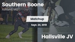Matchup: Southern Boone vs. Hallsville JV 2018