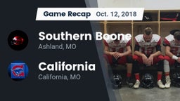 Recap: Southern Boone  vs. California  2018