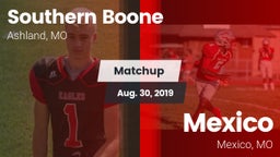 Matchup: Southern Boone vs. Mexico  2019