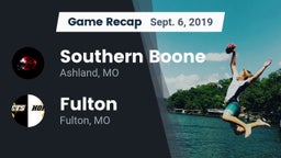Recap: Southern Boone  vs. Fulton  2019