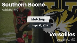 Matchup: Southern Boone vs. Versailles  2019