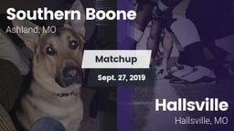 Matchup: Southern Boone vs. Hallsville  2019