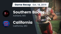 Recap: Southern Boone  vs. California  2019