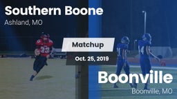 Matchup: Southern Boone vs. Boonville  2019