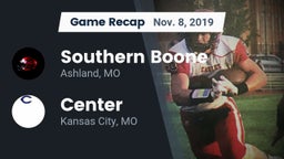 Recap: Southern Boone  vs. Center  2019