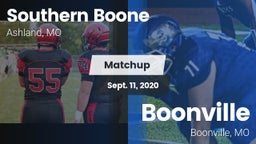 Matchup: Southern Boone vs. Boonville  2020