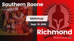 Matchup: Southern Boone vs. Richmond  2020