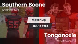 Matchup: Southern Boone vs. Tonganoxie  2020