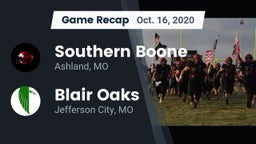 Recap: Southern Boone  vs. Blair Oaks  2020