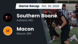 Recap: Southern Boone  vs. Macon  2020