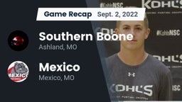 Recap: Southern Boone  vs. Mexico  2022