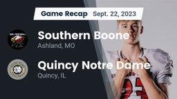 Recap: Southern Boone  vs. Quincy Notre Dame 2023