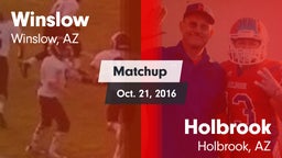 Matchup: Winslow vs. Holbrook  2016