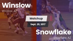 Matchup: Winslow vs. Snowflake  2017