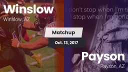Matchup: Winslow vs. Payson  2017
