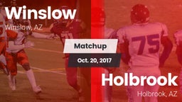 Matchup: Winslow vs. Holbrook  2017