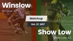 Matchup: Winslow vs. Show Low  2017