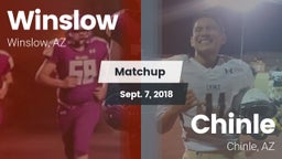 Matchup: Winslow vs. Chinle  2018