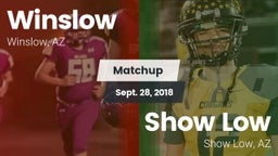 Matchup: Winslow vs. Show Low  2018