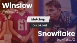 Matchup: Winslow vs. Snowflake  2018