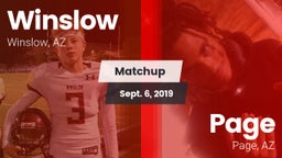 Matchup: Winslow vs. Page  2019